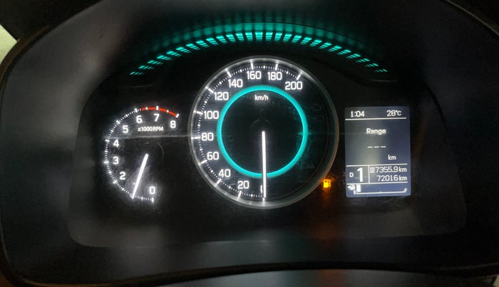 2019 Maruti IGNIS ALPHA 1.2 AMT DUAL TONE, Petrol, Automatic, 72,001 km, Odometer Image