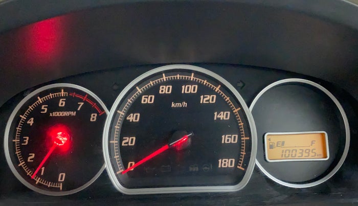 2012 Maruti Zen Estilo VXI, Petrol, Manual, 1,00,395 km, Odometer Image