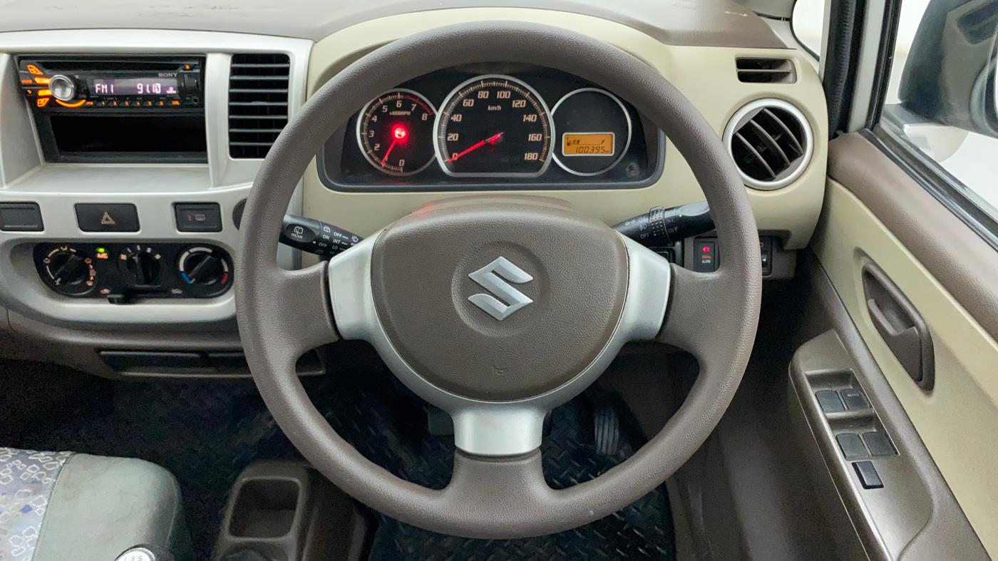 2012 Maruti Zen Estilo VXI, Petrol, Manual, 1,00,395 km, Steering Wheel Close Up