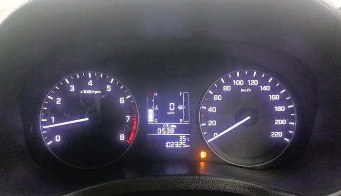2015 Hyundai Creta E PLUS 1.6 PETROL, CNG, Manual, 1,02,271 km, Odometer Image