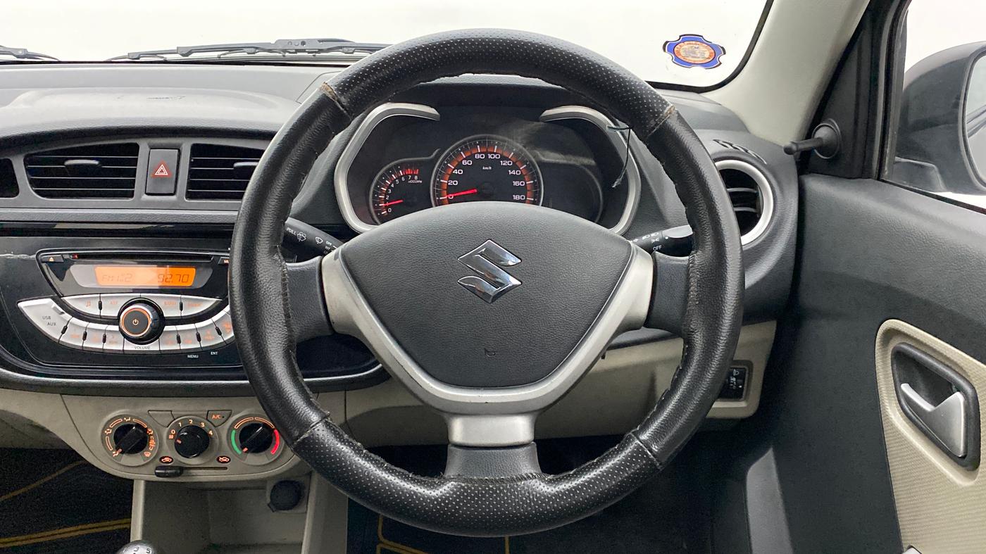 2018 Maruti Alto K10 VXI P, Petrol, Manual, 63,851 km, Steering Wheel Close Up