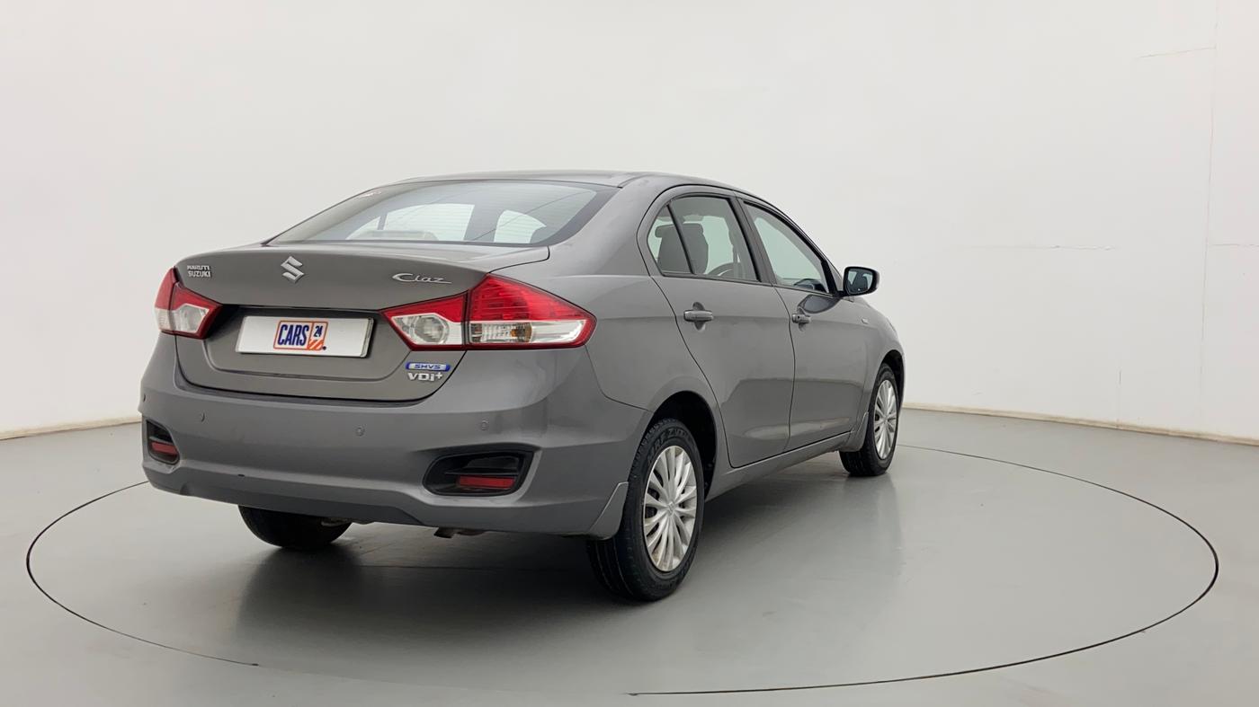 2016 Maruti Ciaz VDI+ SHVS, Diesel, Manual, 70,955 km, Right Back Diagonal