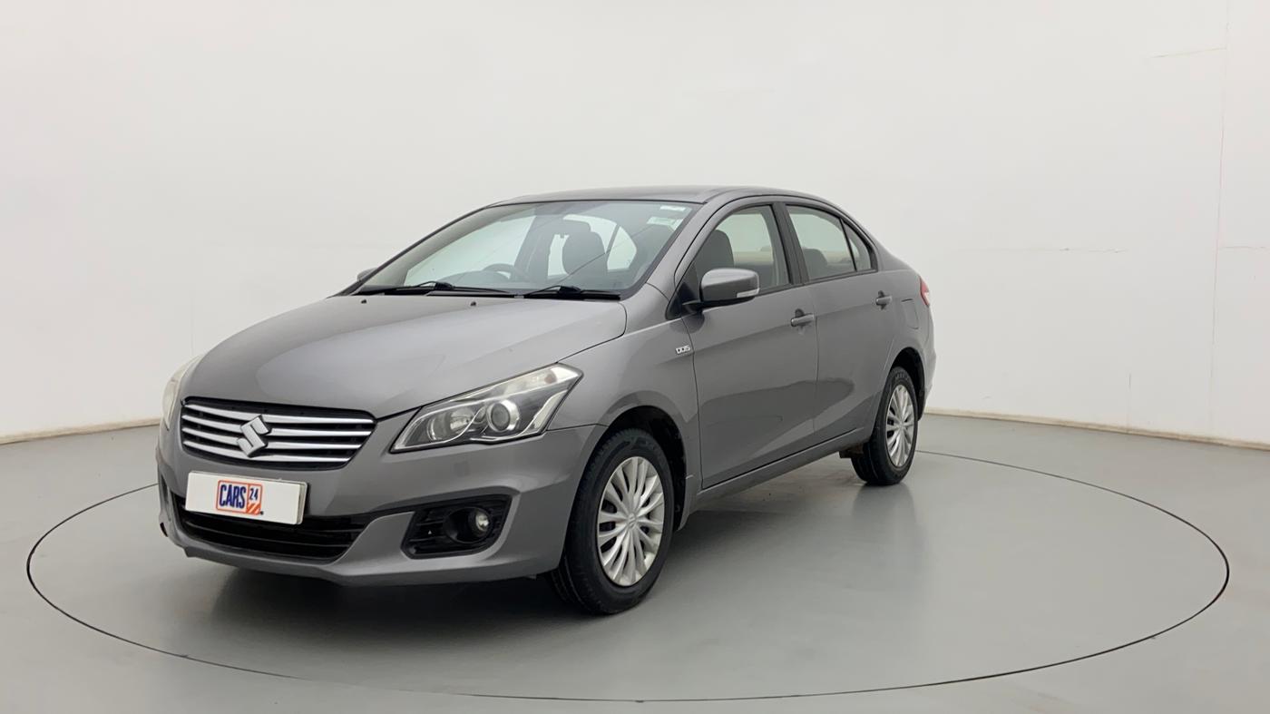 2016 Maruti Ciaz VDI+ SHVS, Diesel, Manual, 70,955 km, Left Front Diagonal
