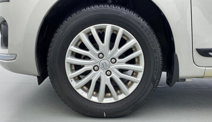 2019 Maruti Dzire ZXI, Petrol, Manual, 8,087 km, Left Front Wheel