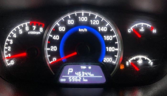 2019 Hyundai Grand i10 SPORTZ (O) AT 1.2 KAPPA VTVT, Petrol, Automatic, 59,620 km, Odometer Image