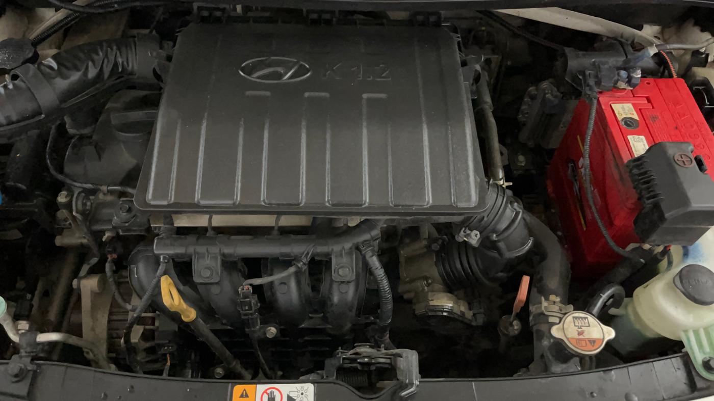 2019 Hyundai Grand i10 SPORTZ (O) AT 1.2 KAPPA VTVT, Petrol, Automatic, 59,776 km, Engine View