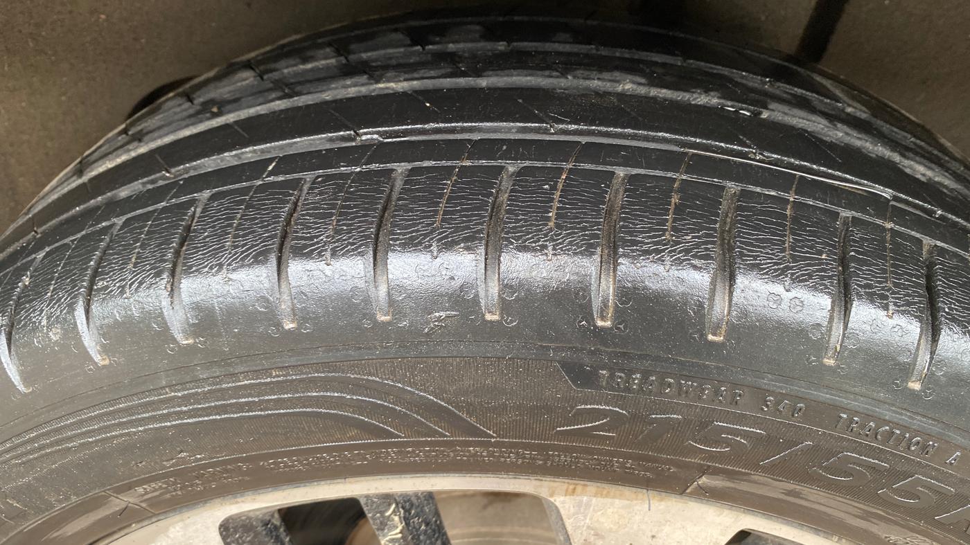 2021 MG HECTOR SMART 1.5 DCT PETROL, Petrol, Automatic, 35,231 km, Left Rear Tyre Tread