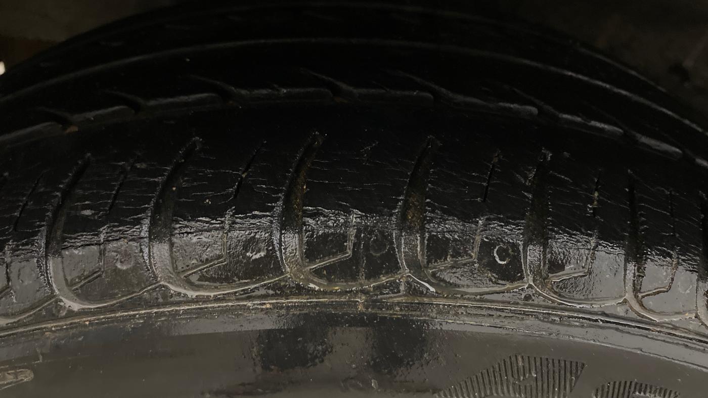 2019 Tata Tiago XZ PLUS PETROL, Petrol, Manual, 38,256 km, Right Rear Tyre Tread