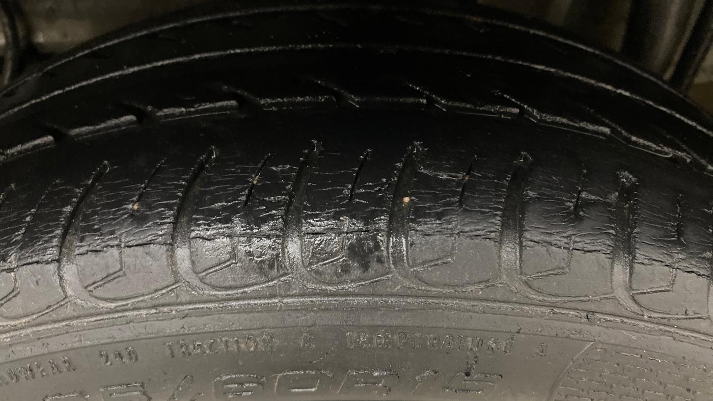 2019 Tata Tiago XZ PLUS PETROL, Petrol, Manual, 38,256 km, Left Rear Tyre Tread