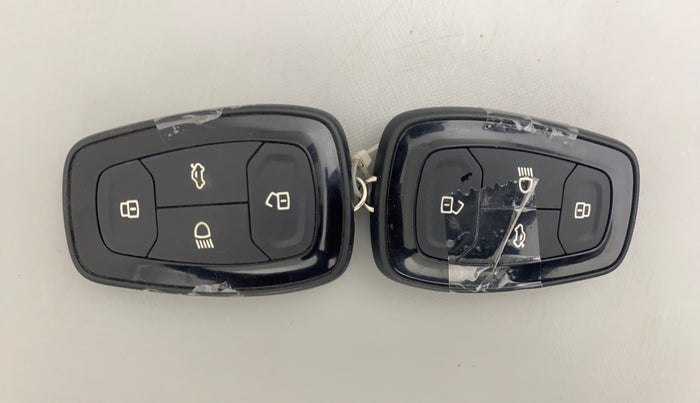 2021 Tata NEXON XZ PLUS DIESEL DARK EDITION, Diesel, Manual, 55,749 km, Key Close Up