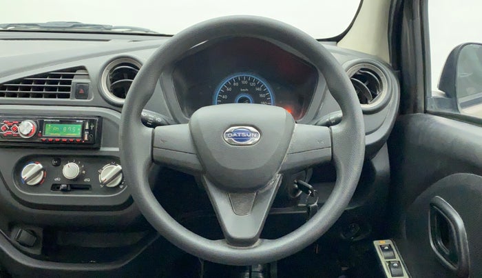 2018 Datsun Redi Go A, Petrol, Manual, 21,325 km, Steering Wheel Close Up