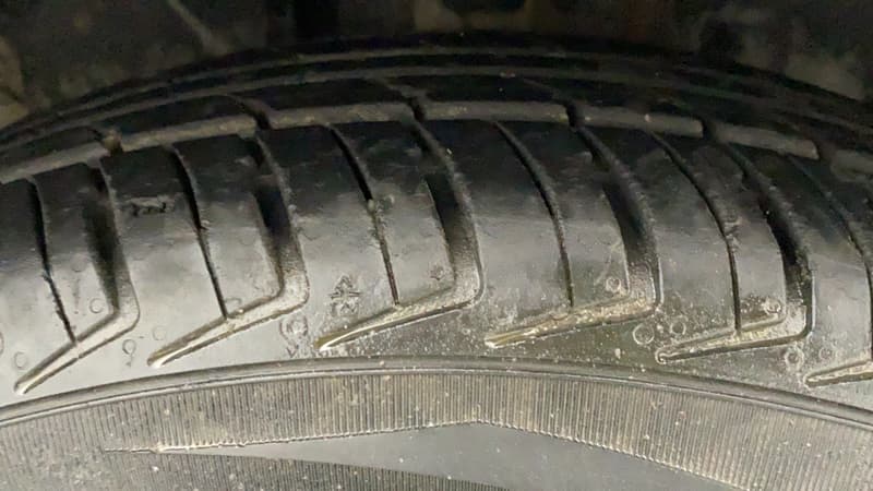 2018 Datsun Redi Go A, Petrol, Manual, 21,325 km, Right Rear Tyre Tread