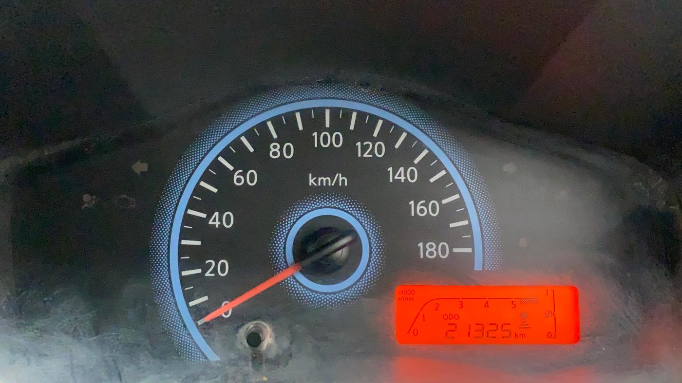 2018 Datsun Redi Go A, Petrol, Manual, 21,325 km, Odometer Image