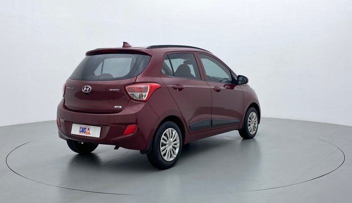2015 Hyundai Grand i10 SPORTS 1.2 VTVT, Petrol, Manual, 34,467 km, Right Back Diagonal