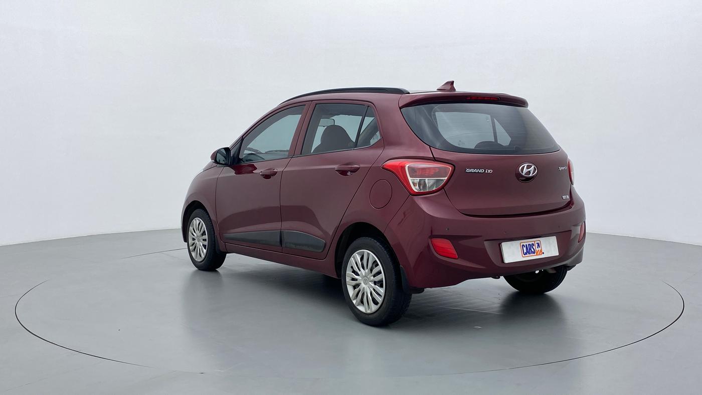2015 Hyundai Grand i10 SPORTS 1.2 VTVT, Petrol, Manual, 34,467 km, Left Back Diagonal