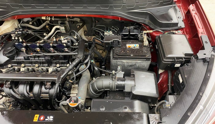 2020 KIA SONET HTE 1.2, Petrol, Manual, 19,200 km, Engine View - Left