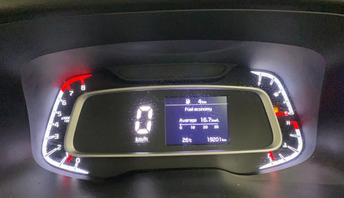 2020 KIA SONET HTE 1.2, Petrol, Manual, 19,200 km, Odometer Image