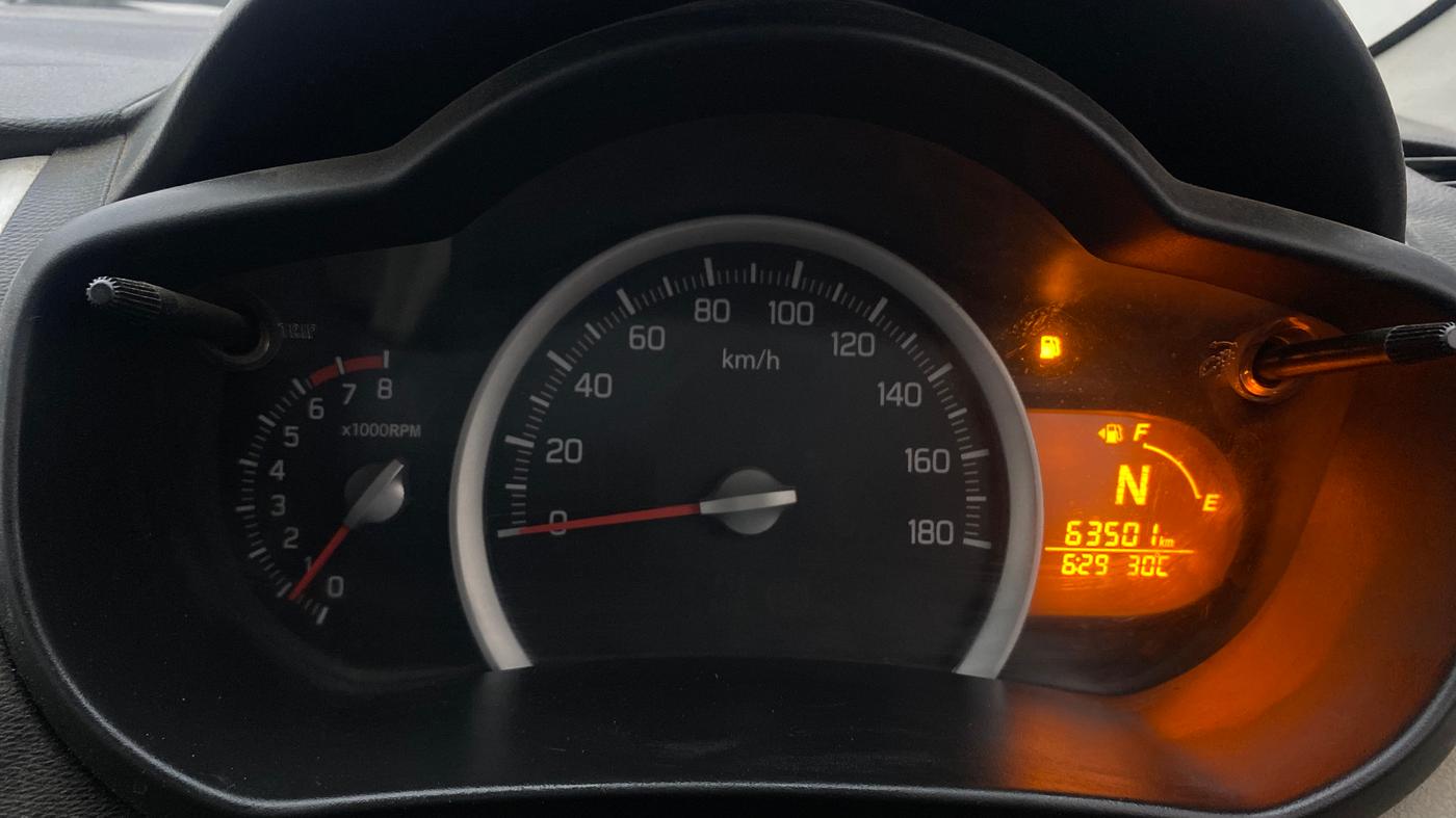 2016 Maruti Celerio VXI AMT, Petrol, Automatic, 63,453 km, Odometer Image