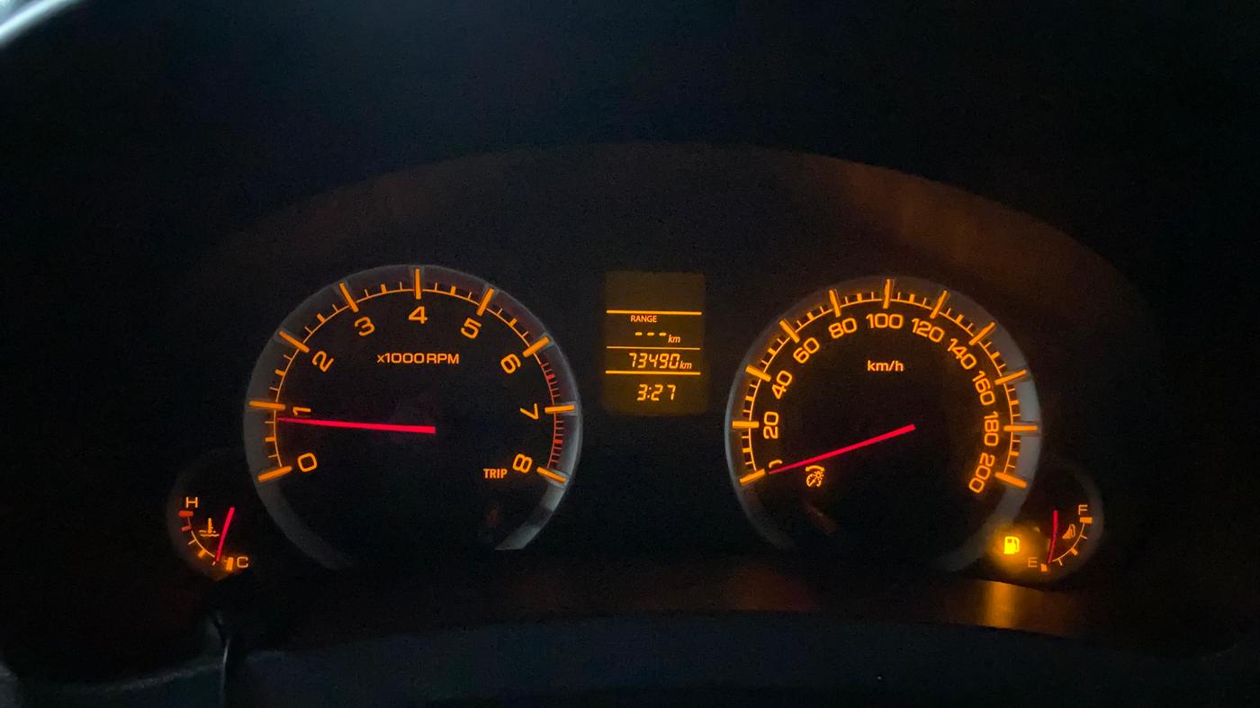 2013 Maruti Swift VXI, Petrol, Manual, 73,470 km, Odometer Image