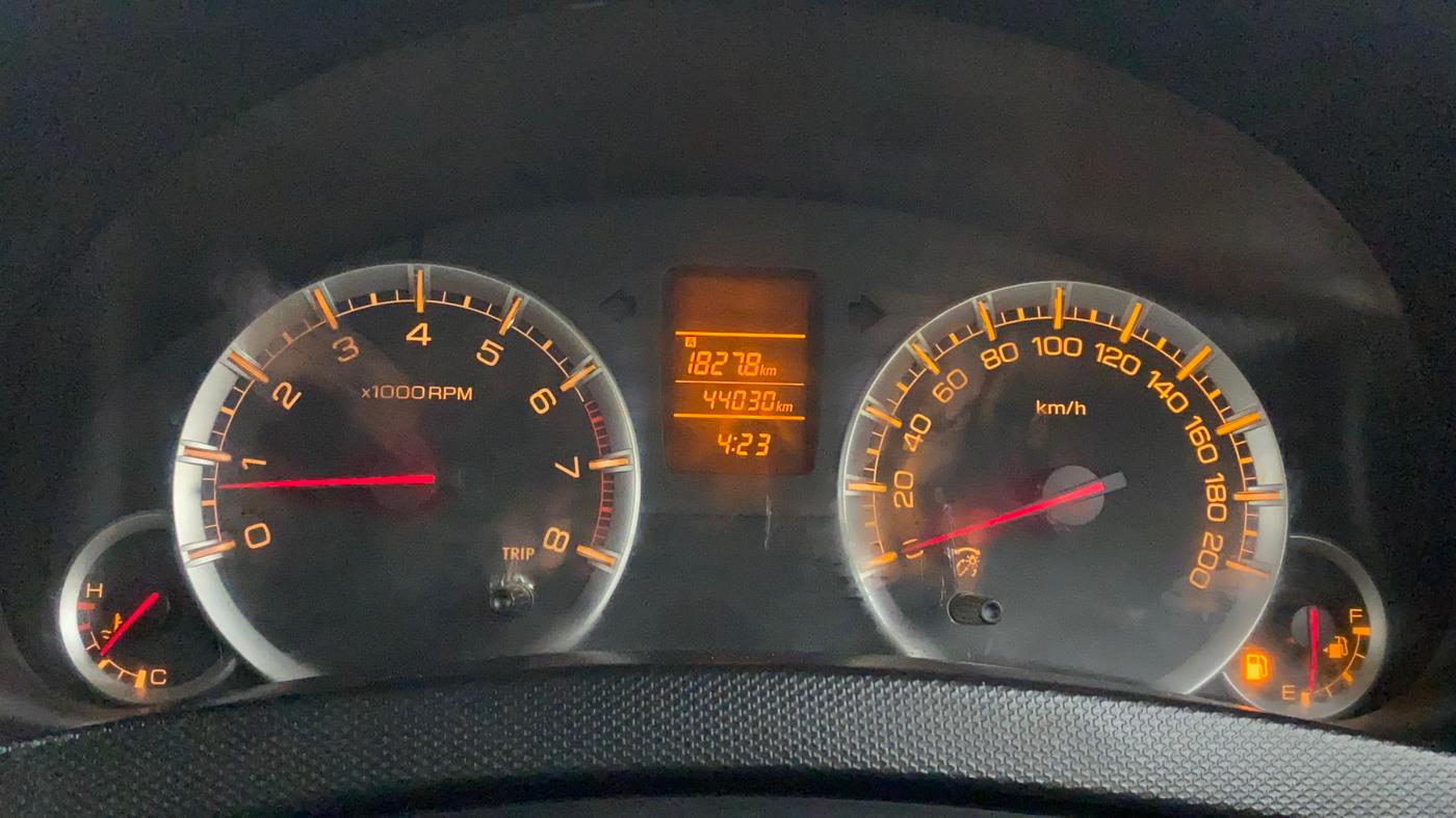 2012 Maruti Swift VXI, Petrol, Manual, 44,030 km, Odometer Image