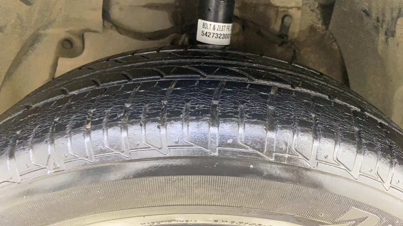 2015 Tata Zest XT PETROL, Petrol, Manual, 37,570 km, Left Front Tyre Tread