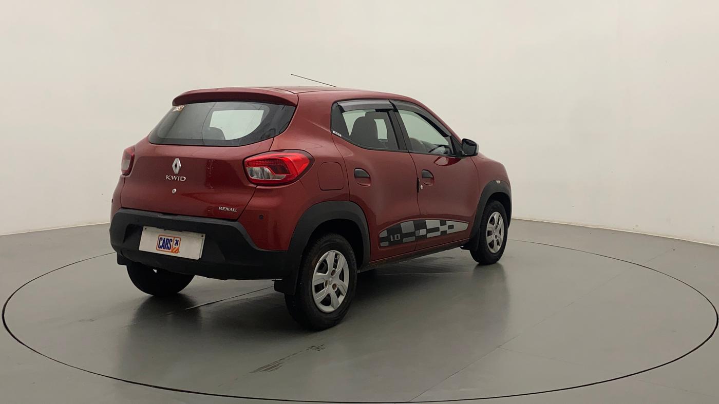 2016 Renault Kwid RXT 1.0, Petrol, Manual, 47,516 km, Right Back Diagonal