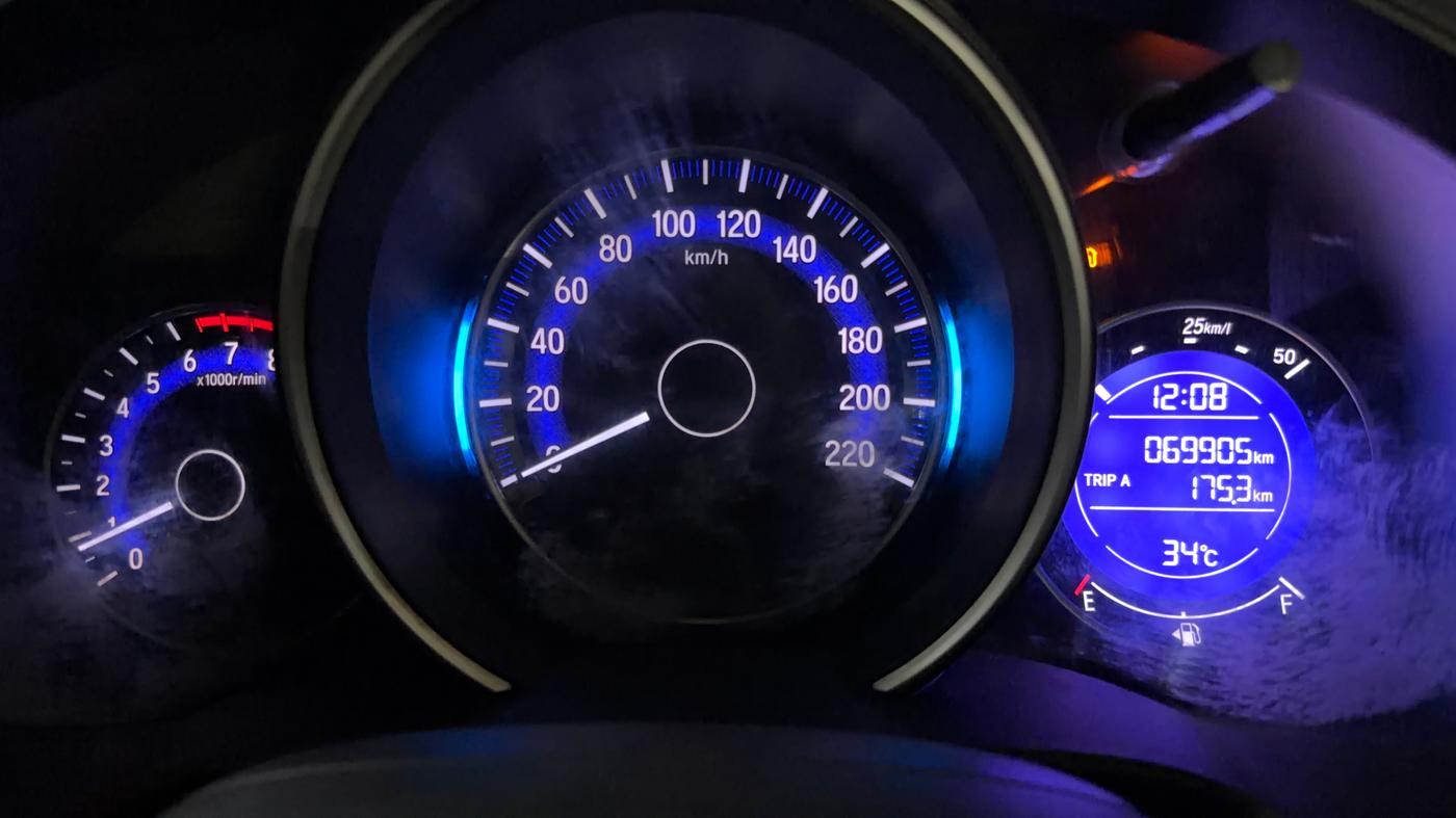 2021 Honda WR-V 1.2L I-VTEC VX MT, Petrol, Manual, 69,295 km, Odometer Image