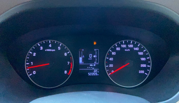 2019 Hyundai Elite i20 SPORTZ PLUS 1.2, Petrol, Manual, 50,360 km, Odometer Image