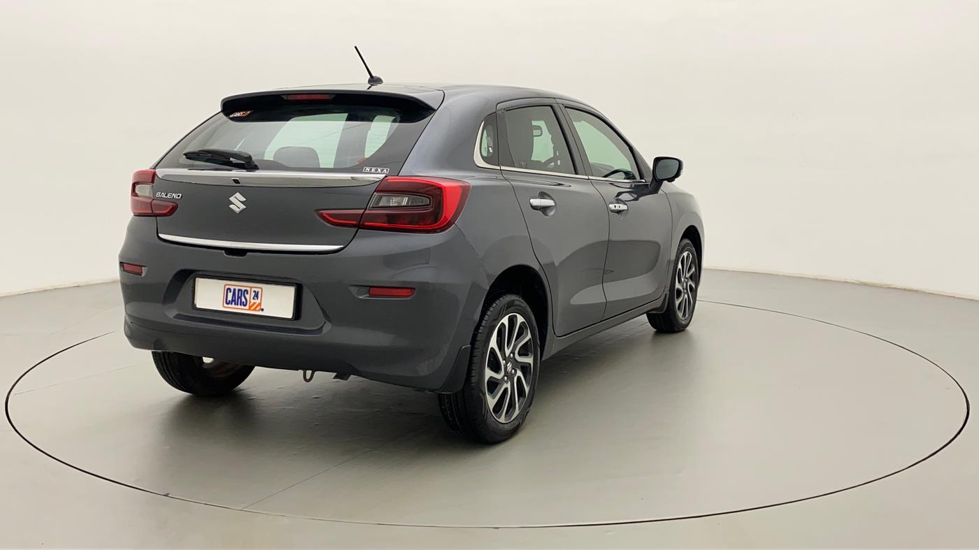 2022 Maruti Baleno ALPHA 1.2 AGS, Petrol, Automatic, 9,837 km, Right Back Diagonal