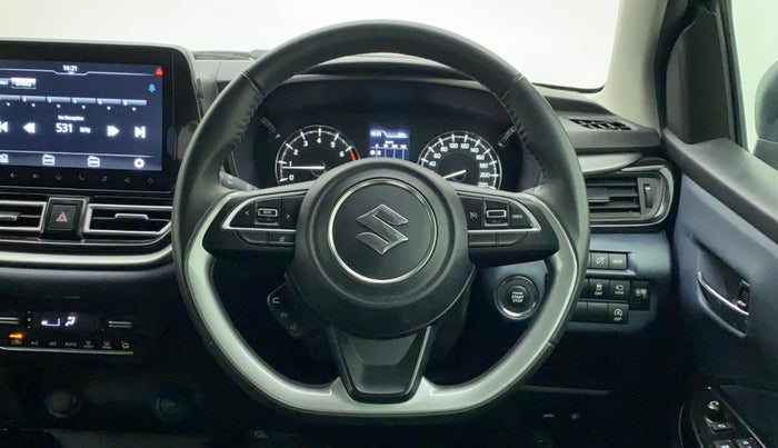 2022 Maruti Baleno ALPHA 1.2 AGS, Petrol, Automatic, 9,837 km, Steering Wheel Close Up