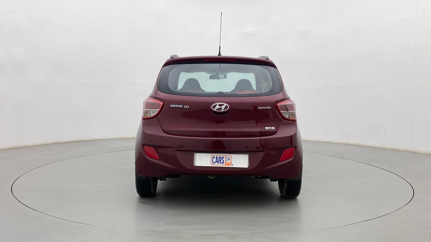 2016 Hyundai Grand i10 SPORTZ 1.2 KAPPA VTVT, Petrol, Manual, 28,467 km, Back/Rear