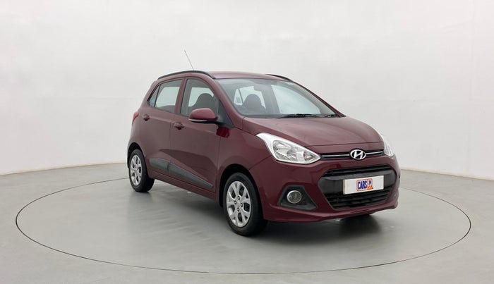 2016 Hyundai Grand i10 SPORTZ 1.2 KAPPA VTVT, Petrol, Manual, 28,467 km, Right Front Diagonal