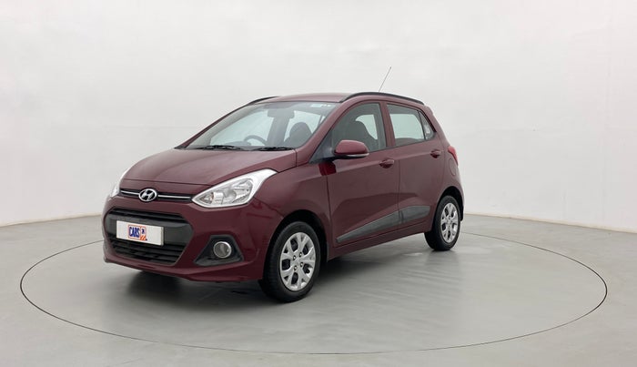 2016 Hyundai Grand i10 SPORTZ 1.2 KAPPA VTVT, Petrol, Manual, 28,467 km, Left Front Diagonal