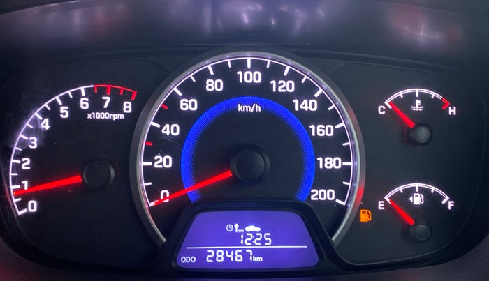 2016 Hyundai Grand i10 SPORTZ 1.2 KAPPA VTVT, Petrol, Manual, 28,467 km, Odometer Image
