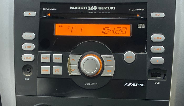 2011 Maruti Ritz VXI, Petrol, Manual, 74,068 km, Infotainment System