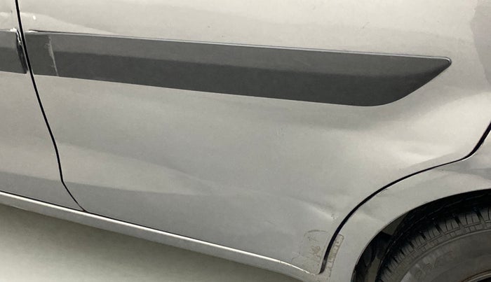 2011 Maruti Ritz VXI, Petrol, Manual, 74,068 km, Rear left door - Slightly dented