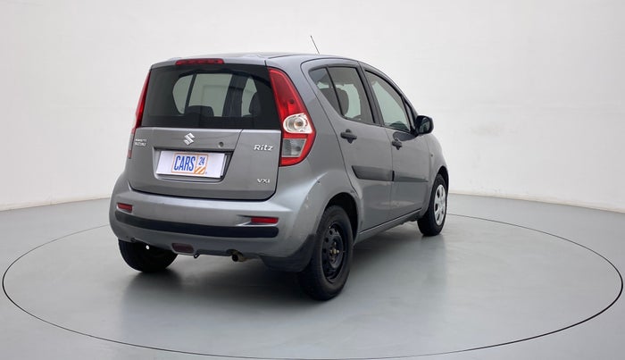 2011 Maruti Ritz VXI, Petrol, Manual, 74,068 km, Right Back Diagonal