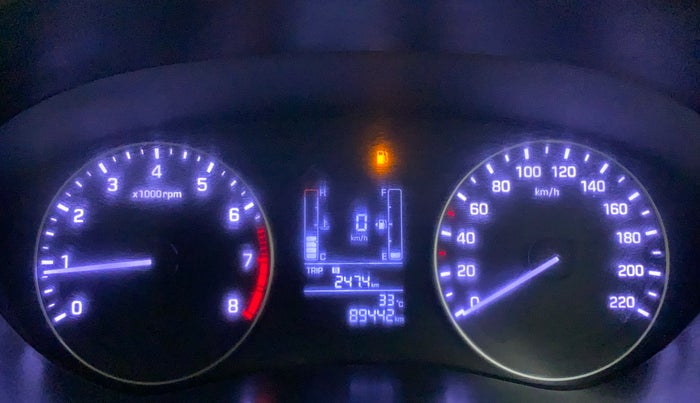 2017 Hyundai Elite i20 SPORTZ 1.2, Petrol, Manual, 89,564 km, Odometer Image