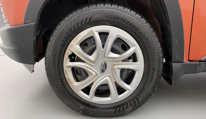 2016 Mahindra Kuv100 K6 PLUS 6 STR, Petrol, Manual, 90,022 km, Left Front Wheel