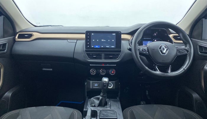2022 Renault Kiger  RXT (O) AMT 1.0 DUAL TONE, Petrol, Automatic, 2,178 km, Dashboard