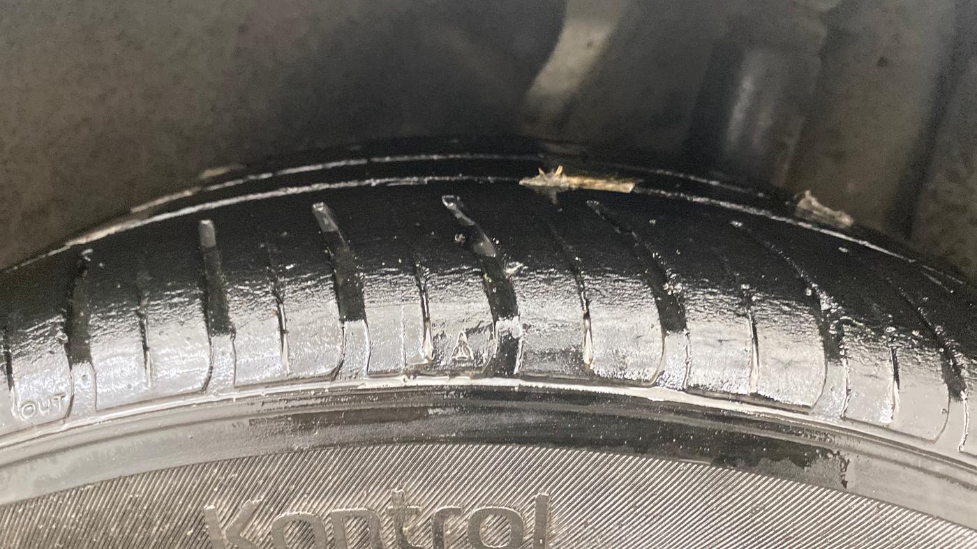2020 Hyundai New Elantra 2.0 SX(O) AT PETROL, Petrol, Automatic, 50,981 km, Left Rear Tyre Tread