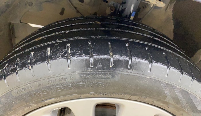 2018 Maruti Baleno ALPHA PETROL 1.2, Petrol, Manual, 65,295 km, Left Front Tyre Tread