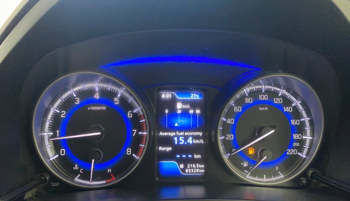 2018 Maruti Baleno ALPHA PETROL 1.2, Petrol, Manual, 65,295 km, Odometer Image