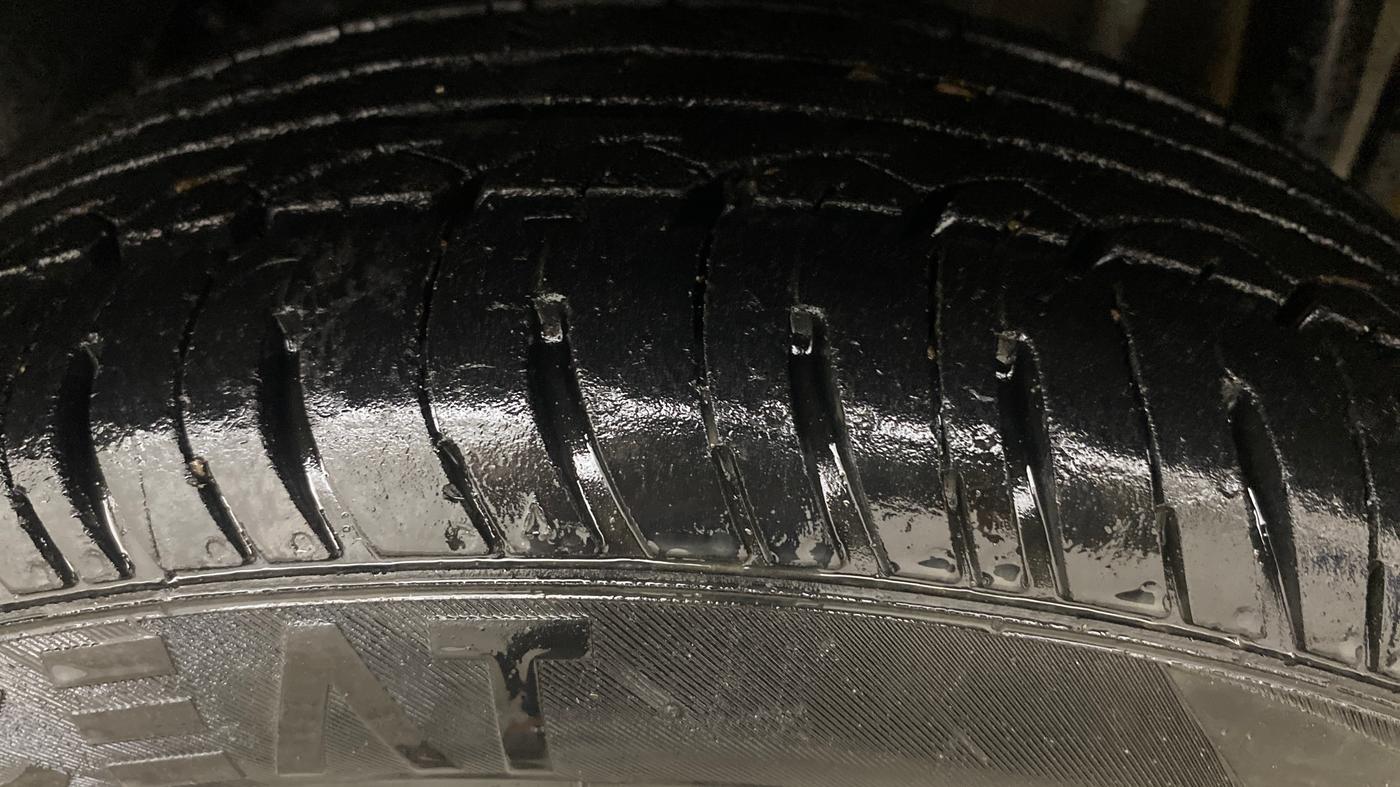2018 Tata Tiago XZA PETROL, Petrol, Automatic, 70,276 km, Left Rear Tyre Tread