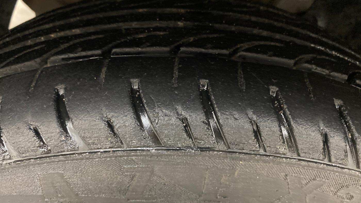 2018 Tata Tiago XZA PETROL, Petrol, Automatic, 70,276 km, Left Front Tyre Tread