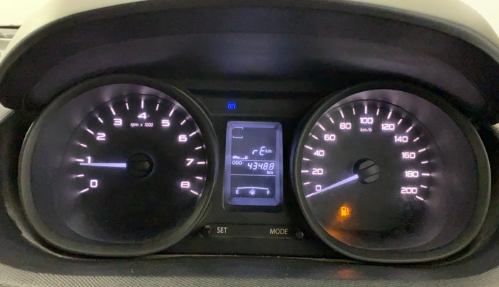 2017 Tata Tiago XE PETROL, Petrol, Manual, 43,479 km, Odometer Image