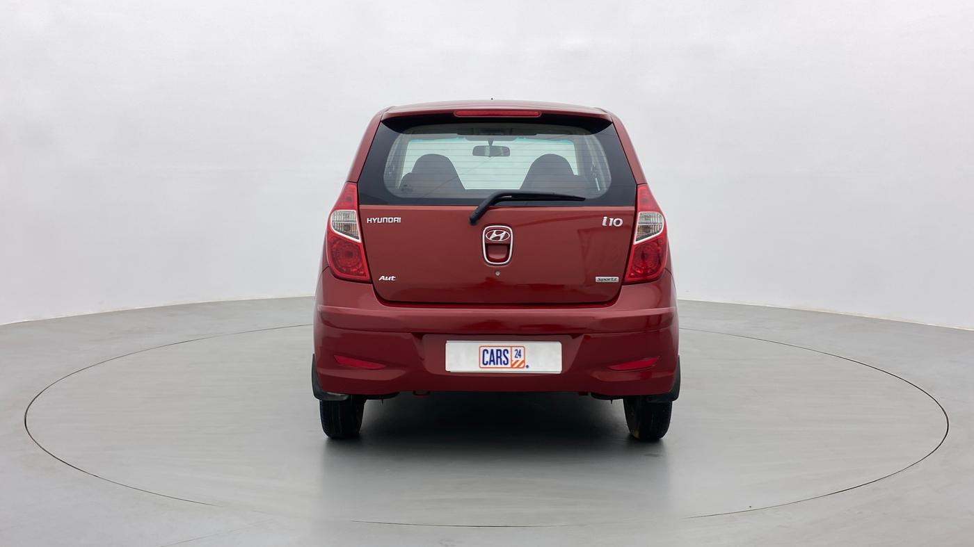 2012 Hyundai i10 SPORTZ 1.2 AT KAPPA2, Petrol, Automatic, 54,545 km, Back/Rear