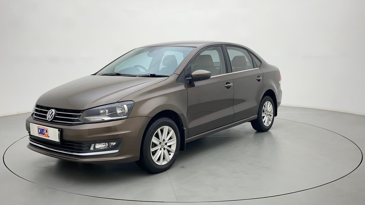 2016 Volkswagen Vento HIGHLINE 1.5 AT, Diesel, Automatic, 1,00,894 km, Left Front Diagonal