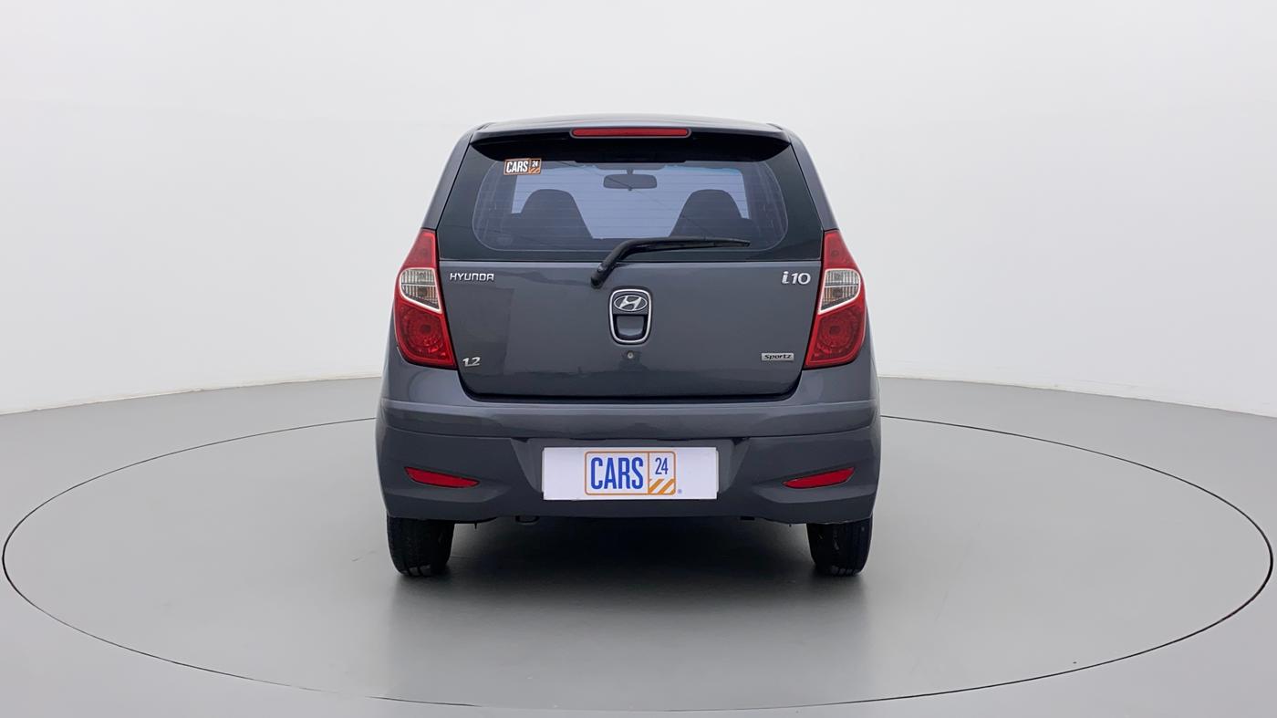 2012 Hyundai i10 SPORTZ 1.2, Petrol, Manual, 57,983 km, Back/Rear