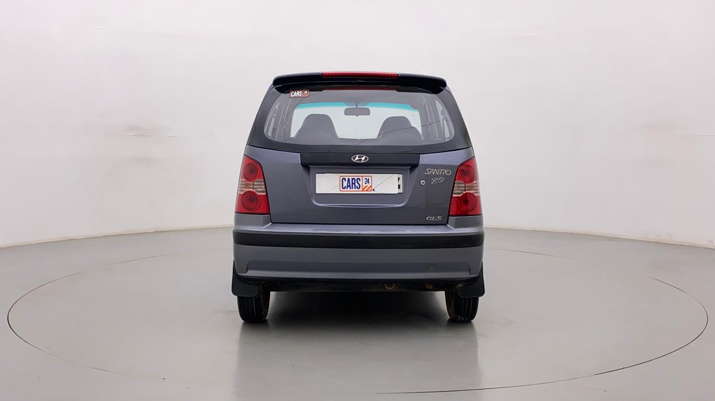 2011 Hyundai Santro Xing GLS, Petrol, Manual, 1,41,380 km, Back/Rear